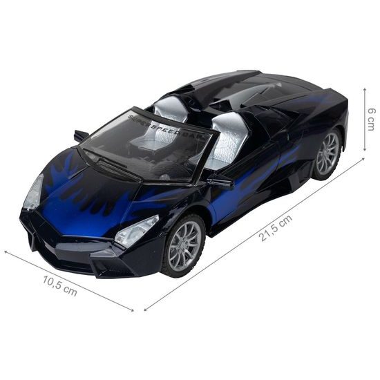 Kabriolet na dálkové ovládání Crazy Racing 1:18