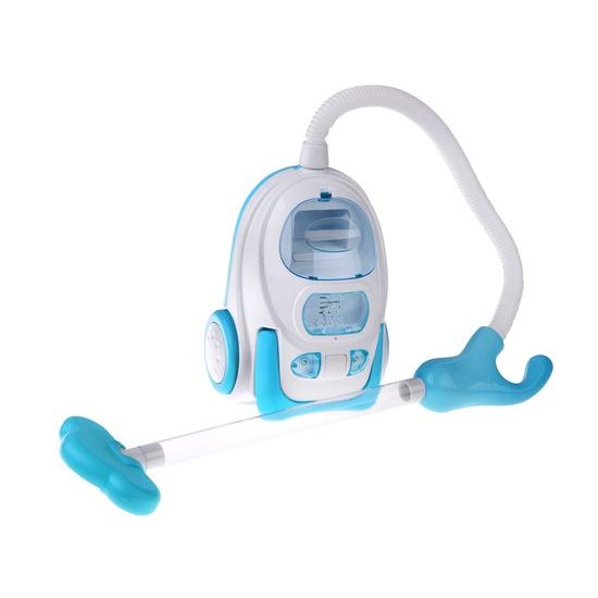 Dětský vysavač na baterie se světlem My Home modrý