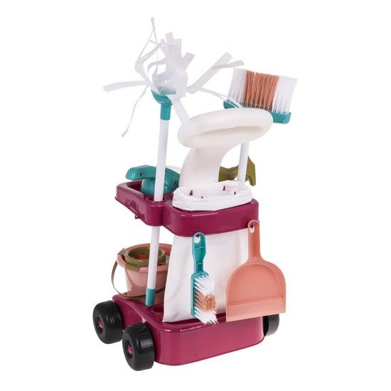 Dětský úklidový vozík s ručním vysavačem Home Helper