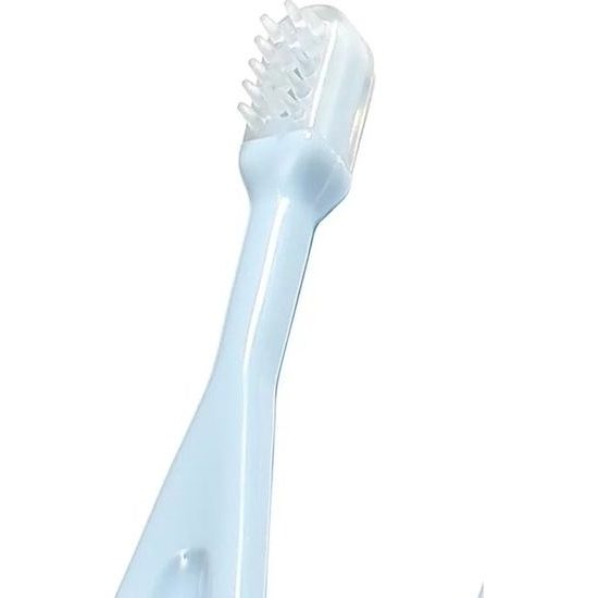 BABYONO Kartáček na zuby, 3 kusy - tyrkysová