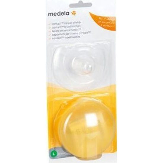 Medela Klobouček prsních bradavek Contact - 2ks , velikost M