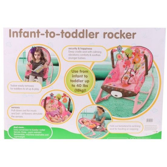 Kojenecké lehátko 3v1 s vibracemi Sovičky