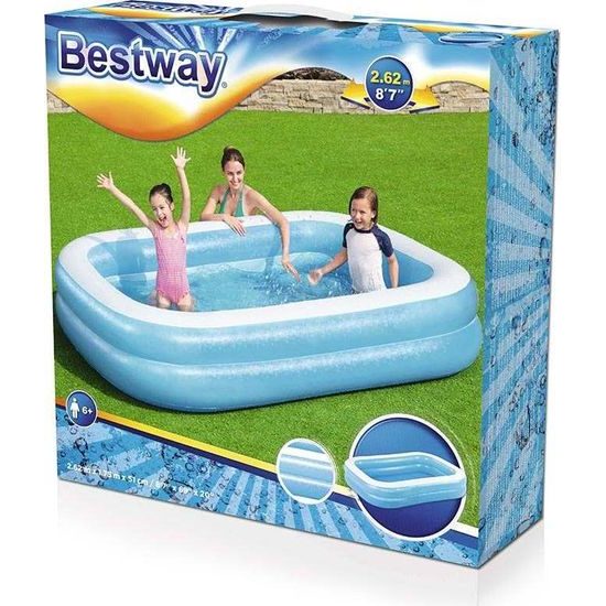 Dětský bazén Bestway 54006 262x175x51 cm