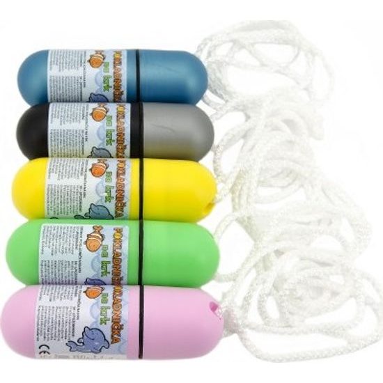 Pokladnička na krk se šňůrkou - mix 5 barev - vodotěsná