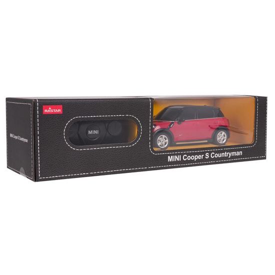 Rastar auto na dálkové ovládání Mini Cooper S Countryman 1:24 červené