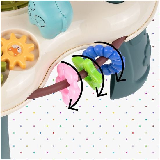 Mini edukační stoleček se světly a zvuky Mini Zoo