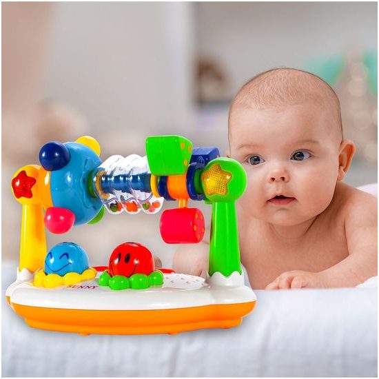 Dětské vzdělávací chrastítko na baterie Music Kingdom