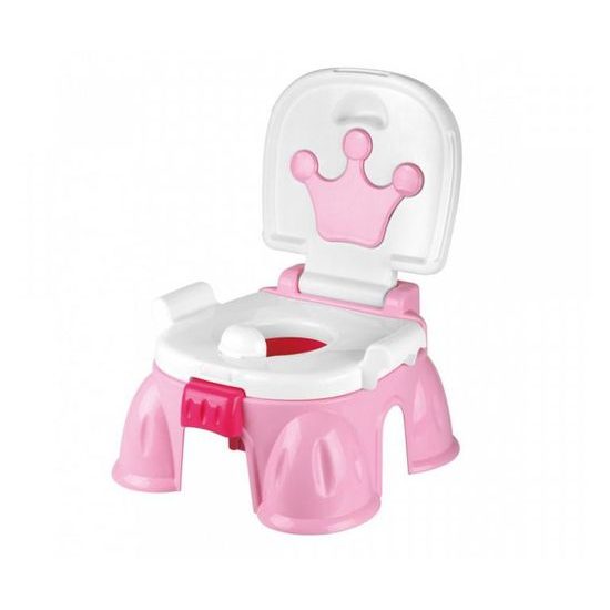 Haunger interaktivní hrající nočník 3v1 Korunka růžový