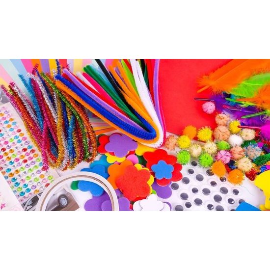 Velká kreativní sada Mega Kraft Kit - 1120 součástí