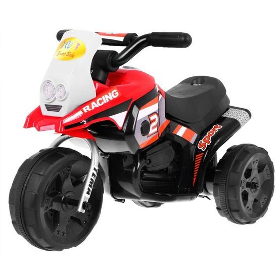 Majlo Toys dětská elektrická minitříkolka Sport Trike černo-červená