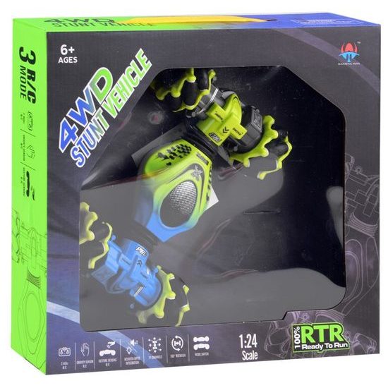 Senzorické auto na dálkové ovládání Stunt 4WD 1:24
