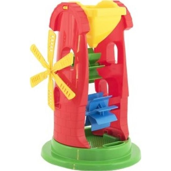 Vodní mlýnek - červený