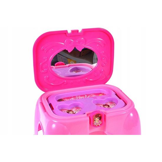 Přenosný salón krásy pro děti s příslušenstvím Beauty Set