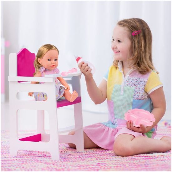 Interaktivní mluvící panenka s příslušenstvím My Baby 33 cm