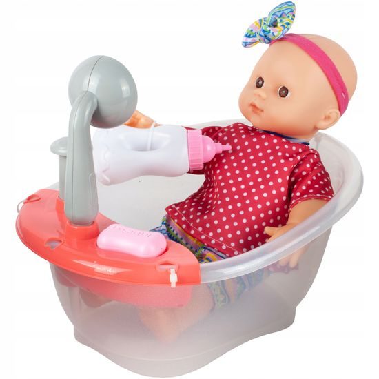 Panenka ve vaničce Baby Shower 29 cm s příslušenstvím