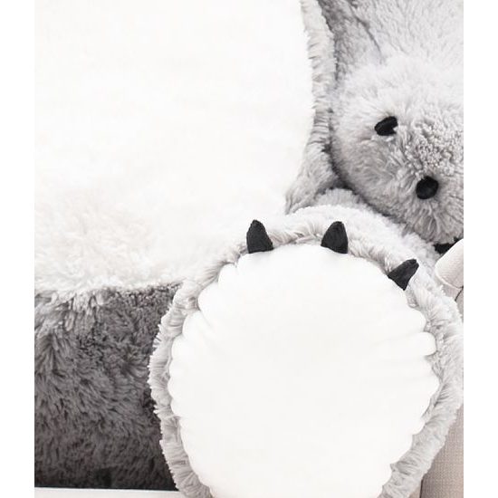 Plyšový medvěd Koala 190 cm šedá