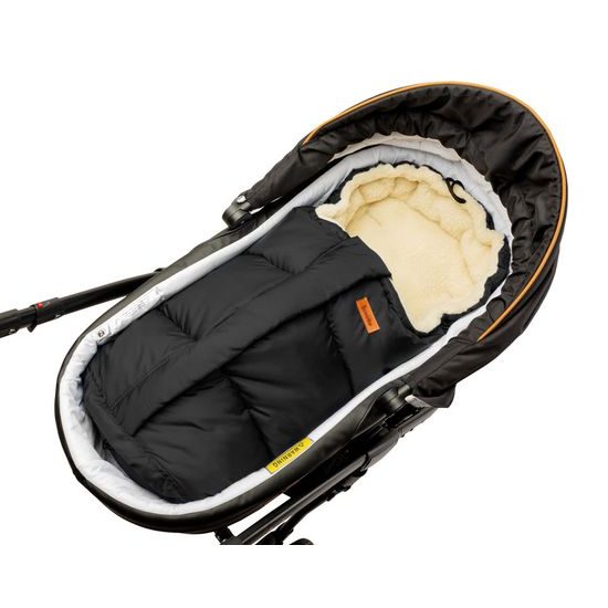 Zimní fusak vlněný Combi Polar 3v1 černá