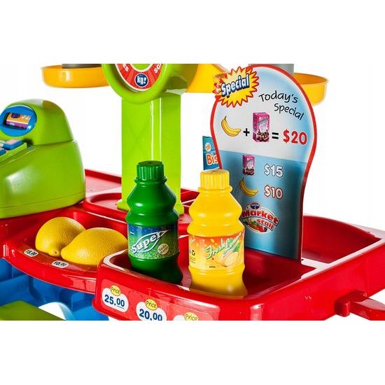 Dětský prodejní stánek s příslušenstvím 30 součástí Market Stall