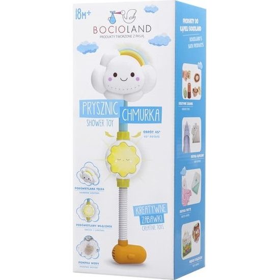 Duhový mráček do vany