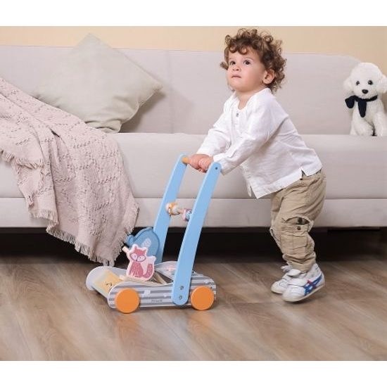 VIGA PolarB Dětské chodítko - zvířecí kamarádi