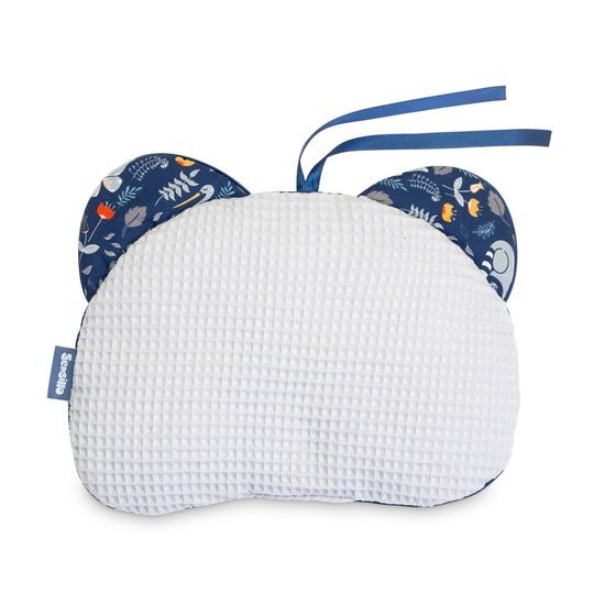 Sensillo Poduška do kočárku velvet zvířátka šedá