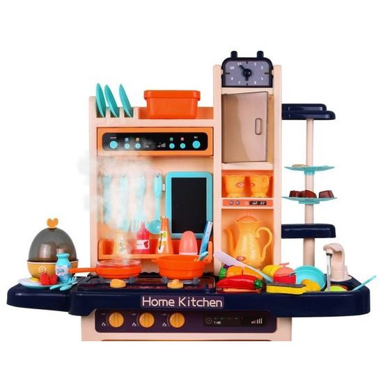 Doris dětská kuchyňka XXL se zvuky a tekoucí vodou-modrá