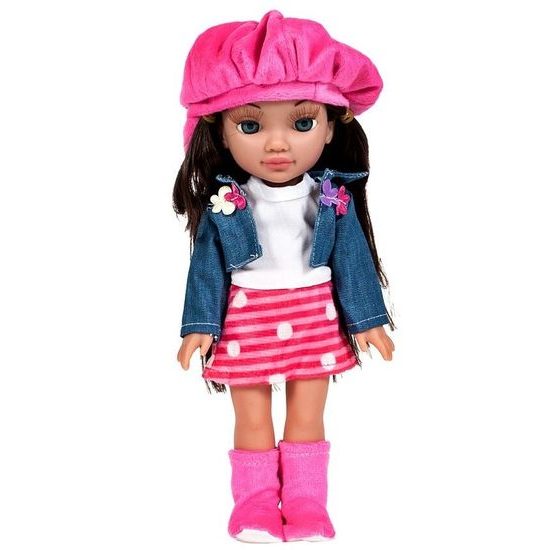 Panenka brunetka Honey Doll 30 cm s příslušenstvím