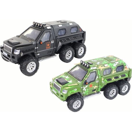 Dětské terénní auto s kanónem 3 barvy