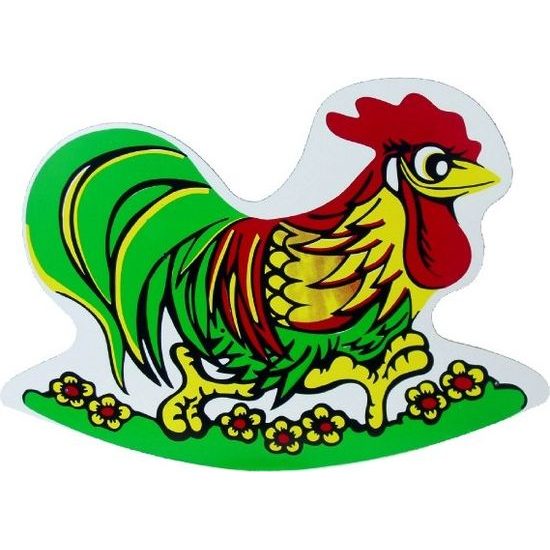 Dřevěné Houpadlo kohout