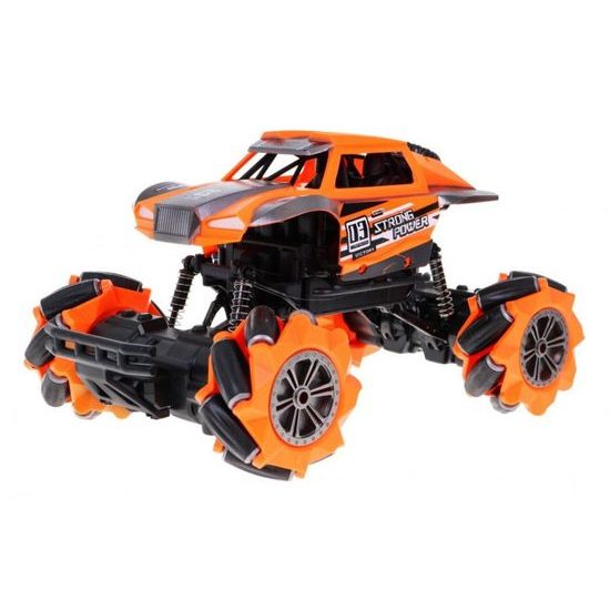 Terénní auto na dálkové ovládání Racing Crawler oranžové 1:18