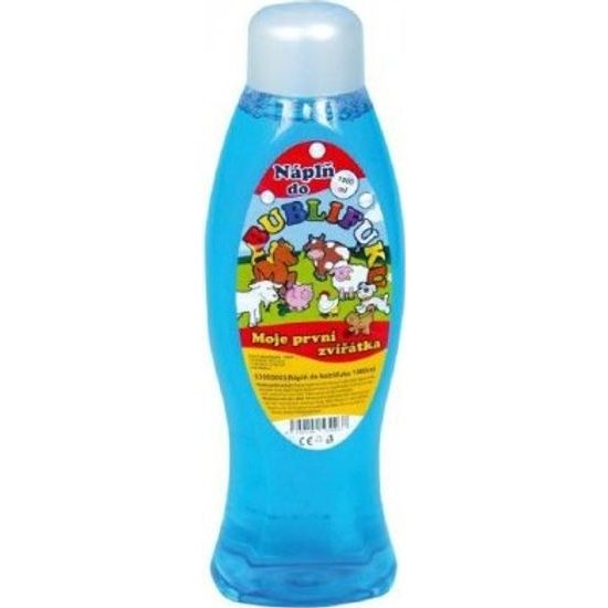 Náplň do bublifuku 1 litr - Moje první zvířátka