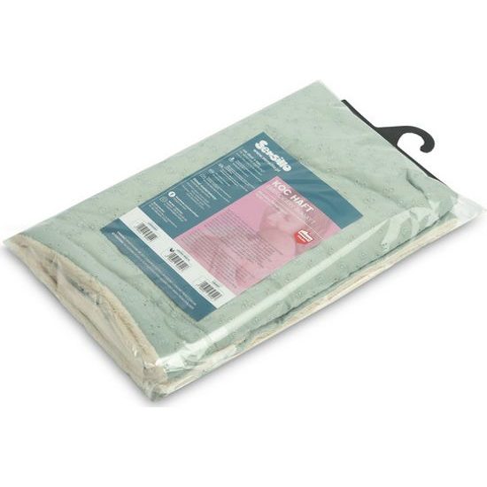 Dětská vyšívaná deka 80X100, světlé mátová