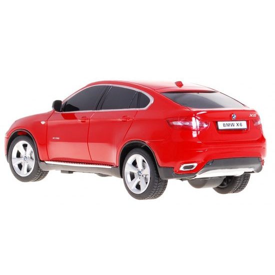 Rastar auto na dálkové ovládání BMW X6 1:24 červené