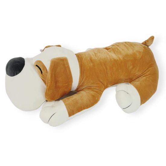 Plyšový pejsek Azor 70 cm - hnědý