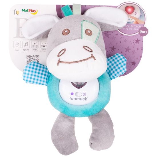 Interaktivní plyšový oslík Baby Calm