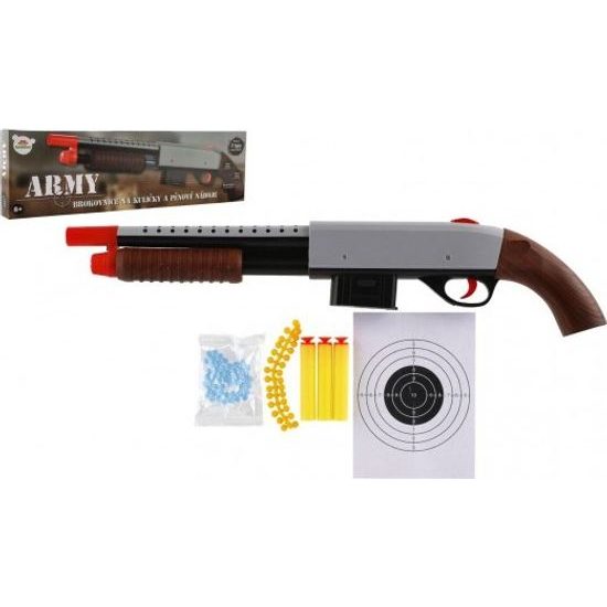 Sada Brokovnice + vodní kuličky, pěnové náboje, gumové kuličky