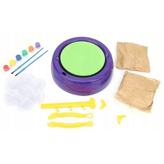 Doris dětský hrnčířský kruh s hlínou a barvami Pottery Wheel