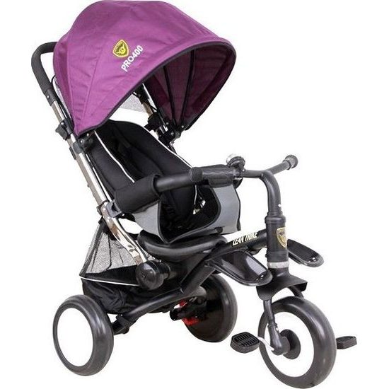 Tříkolka PRO400 fialová