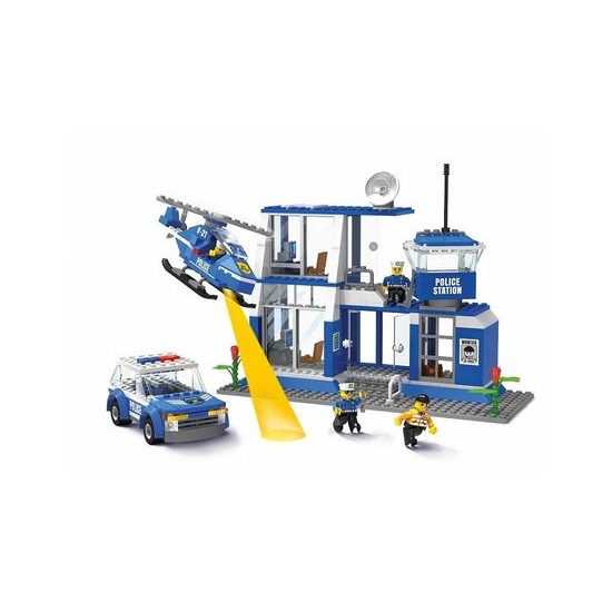Blocki MyPolice stavebnice policejní dálniční stanice 347 dílků