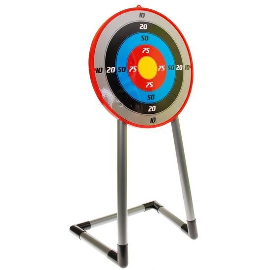 Dětský luk Kings Sport se 3 šípy, terčem a stojanem