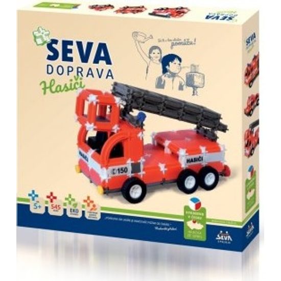 Stavebnice SEVA DOPRAVA Hasiči