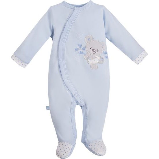 EEVI Overal Newborn modrá 56 (0-3m)