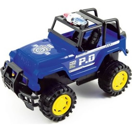 Policejní terénní auto - mix 2 barvy