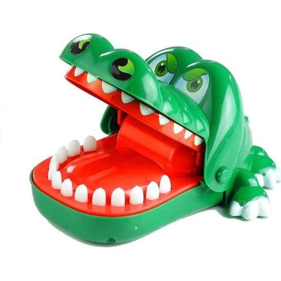 Hračka krokodýl u zubaře