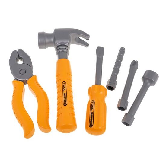 Sada dětského nářadí s vrtačkou na baterie v tašce Power Tools