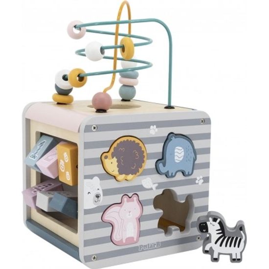 Vzdělávací kostka s prostorovým bludištěm