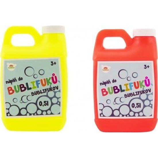 Náplň do bublifuku 0,5 litr - mix 2 barvy