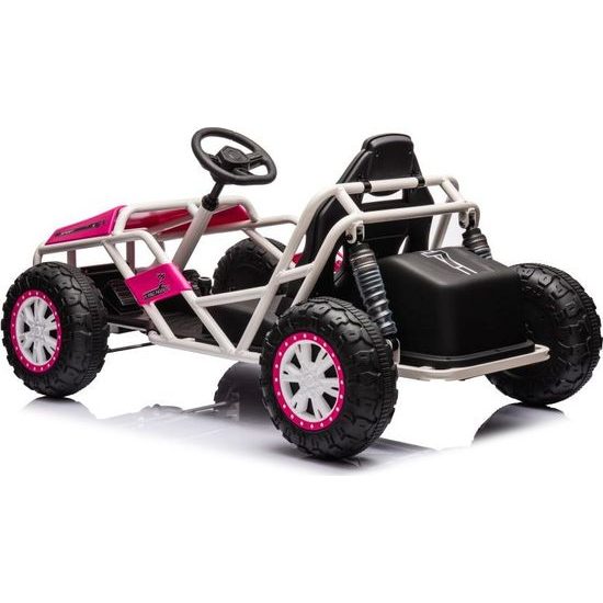 Elektrické autíčko Buggy A8812 24V růžové