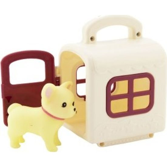 Zvířátko v přepravním boxu - mix 3 barvy