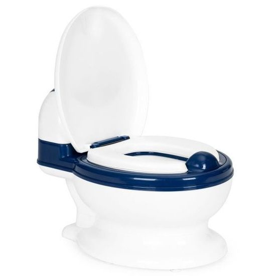 Ecotoys dětský nočník modro-bílý